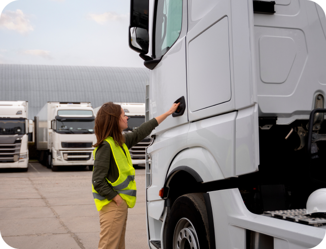 woman-fixing-truck